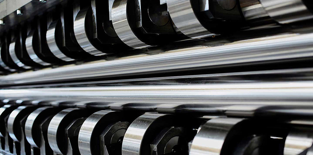 Rollenrichtmaschine für lasergeschnittene Teile