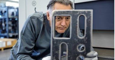 deburring laser cut parts