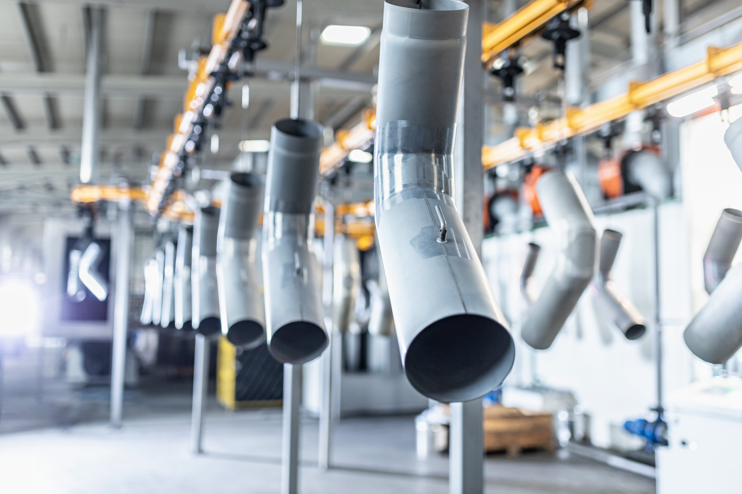 lackierte und emaillierte Ofenrohre von Color Emajl