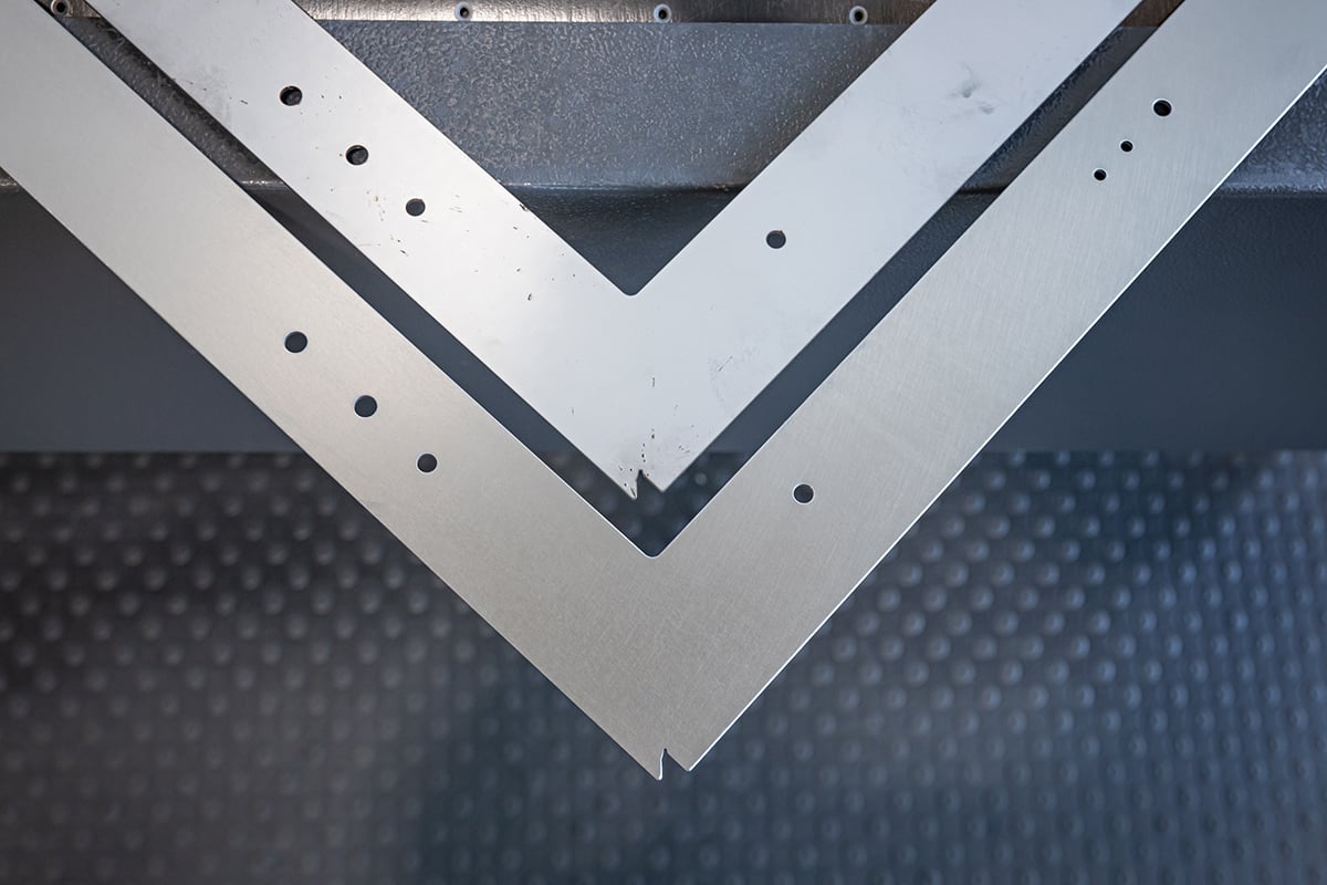 Entgratete und verrundete Kanten