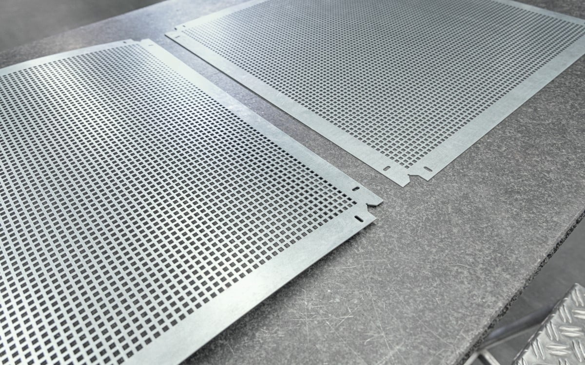 perforated plate-before-after leveling