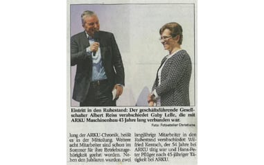 Pressespiegel-Badisches-Tagblatt-Rekordaufträge-aber-Lieferschwierigkeiten_Januar-2023