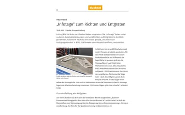 Pressespiegel-Blechnet-InfoTage-Mai2023