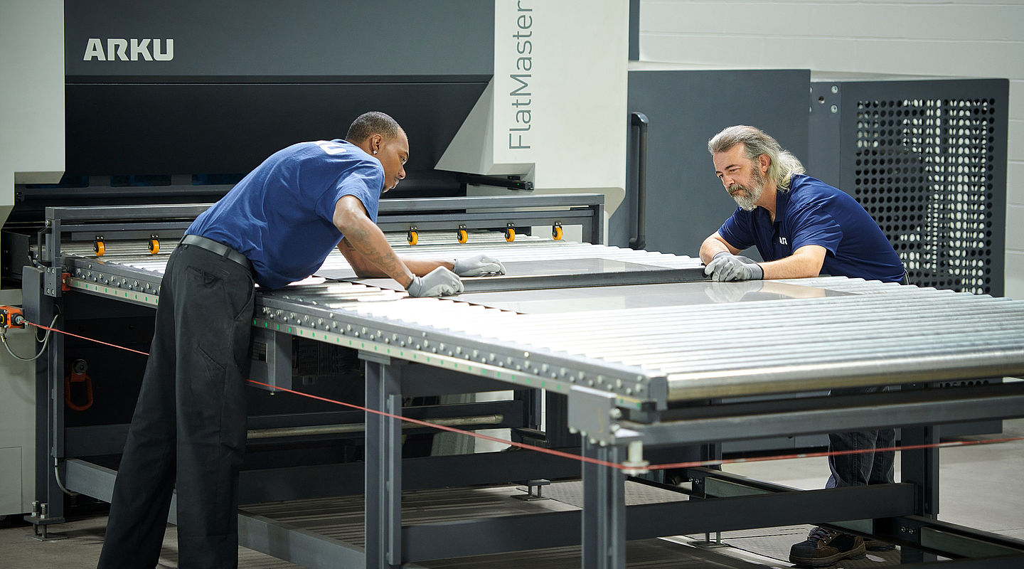 Sheet Metal & Heavy Plate Leveling Services